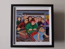 Beryl Cook  'Shopping'  print FRAMED
