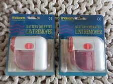 2x MAXIM Battery Operated LINT