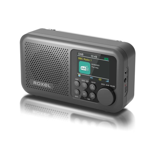 Roxel rdr portable dab fm - rdr, 30