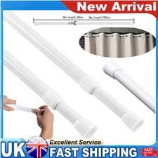 Extendable Spring Loaded Net Rod,Telescopic Voile Tension Curtain Rail Pole UK