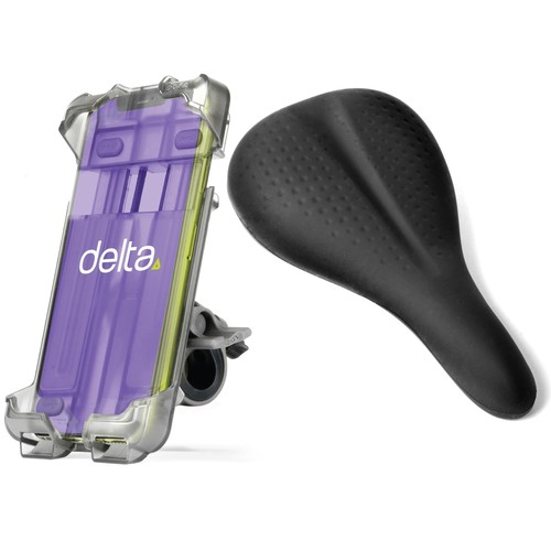 Delta bicycle phone mount and - mount,