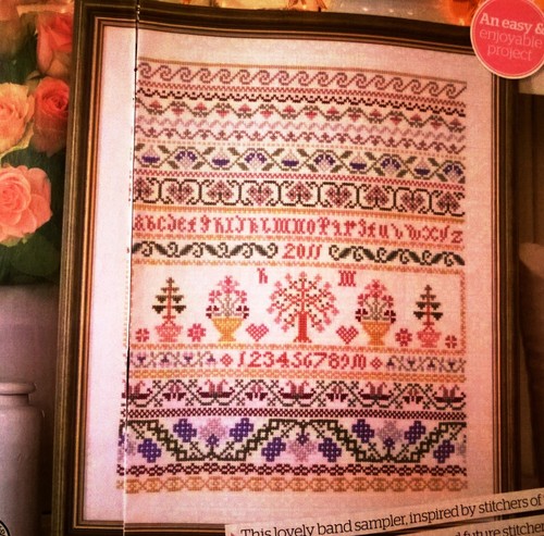 Beautiful band sampler cross - beautiful,