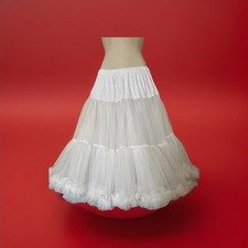 Banned Women's Petticoat Sizes M/L length 23” rockabilly, jive, wedding 