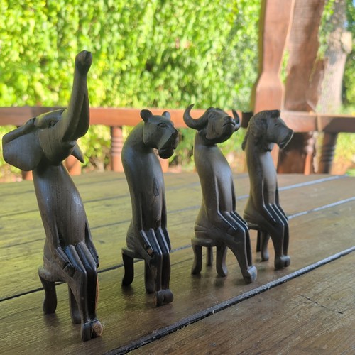 Vintage woodenhand carved - -,