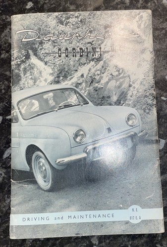 Renault dauphine gordini 1959 - renault,