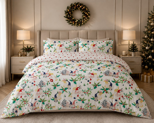 Christmas duvet cover - duvet,