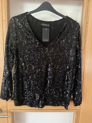 Kurt muller black sequin - muller,
