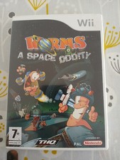 Nintendo Wii Worms A Space Oddity Used But In Good Condition