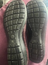 Hotter Burgundy Bordeaux Size 6 Emmy Court Shoes