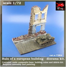 Redog 1/72 Ruined Building and
