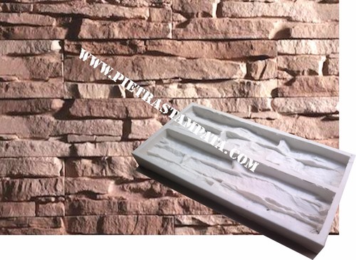 Rubber concrete mold - rubber, veneer