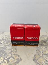 2x TIMCO Solo Chipboard & Woodscrews - Gold - 5.0 x 60, Box of 200 - (400 Total)
