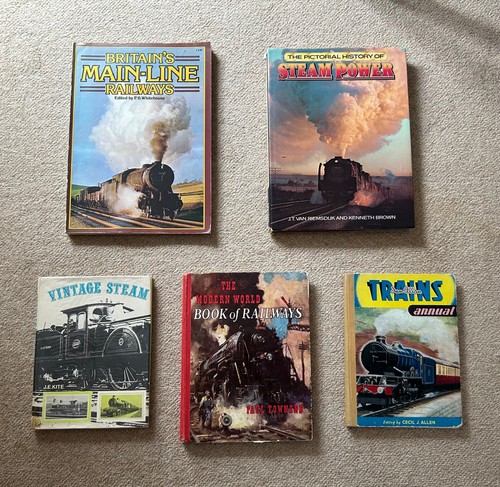 Book collection railways - collection,