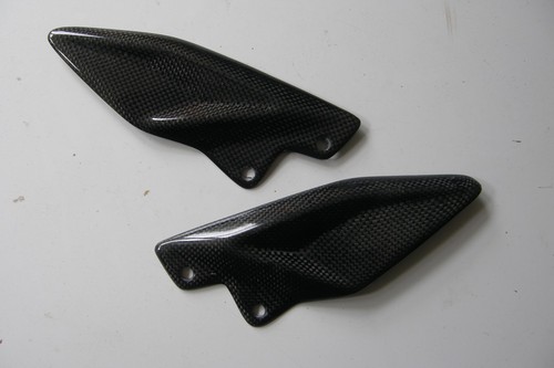 Carbon fibre heel plates - fibre,