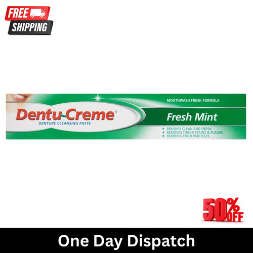Dentu creme denture cleansing - dentu-creme,