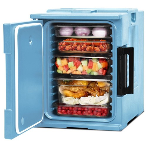 Portable insulated food pan - portable,