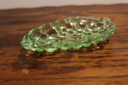 Vintage heavy green pressed - vintage,