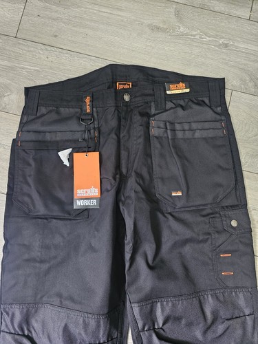 Scruffs worker plus black - plus,