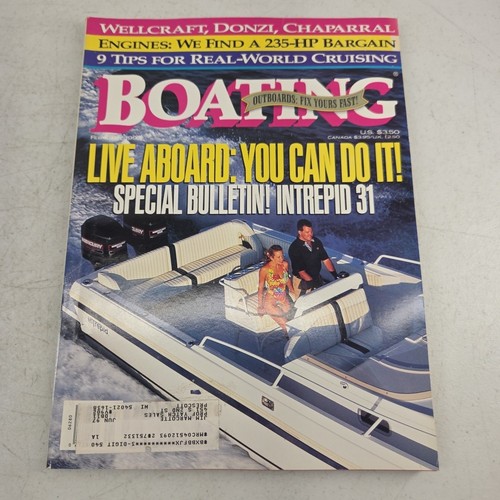 Boating magazine february - magazine, 1995
