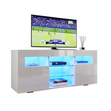 120cm High Gloss TV Table