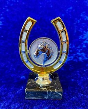 Equestrian Horseshoe Trophy Award Horse Pony Club Competition FREE Engraving