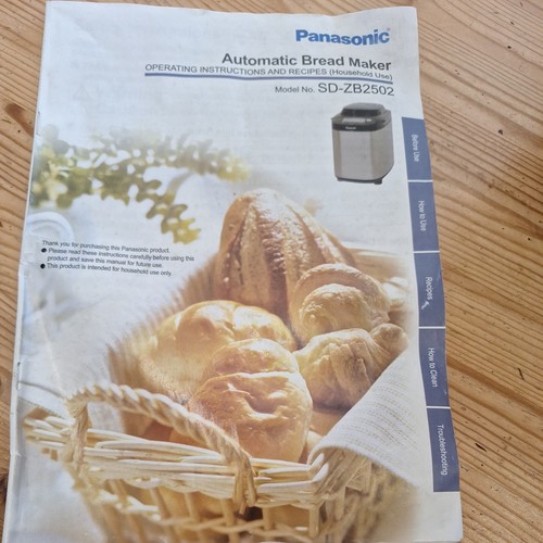 Panasonic zb2502 bread - panasonic,