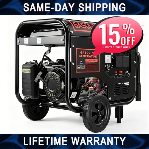 Portable petrol generator - petrol,