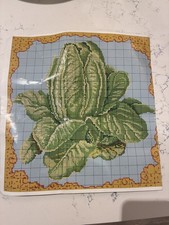 Kaffe Fasset Ehrman Needlepoint Printed Guide Lettuce & Pak Choi
