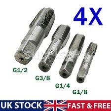 4PCS BSP TAP SET 1/8 1/4 3/8
