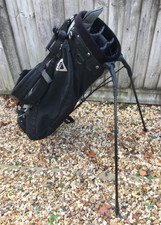 CALLAWAY Medium Size Golf Stand Bag with Double Shoulder Strap - Black & Grey