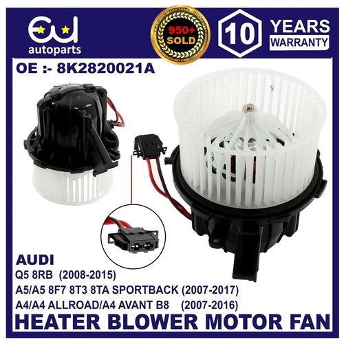 New heater blower motor - new,