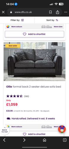 Sofa bed from - from, and