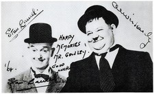 STAN LAUREL & OLIVER HARDY