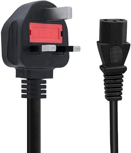Pin plug kettle lead - pin,