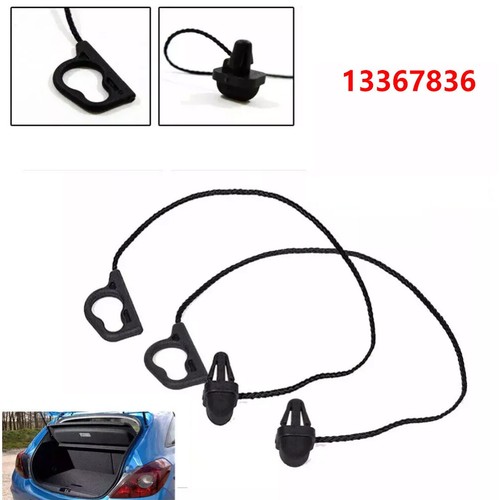 Rear parcel shelf string - 2x,