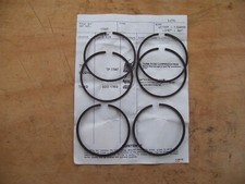 Hepolite BSA type Piston Ring Engine Set 65.5mm +.060" R17360 499cc 1962/65 A50
