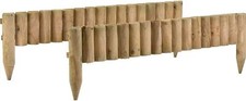 Log Roll Border Fixed Picket