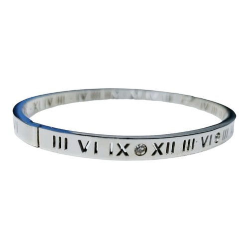Roman silver bracelet - silver,