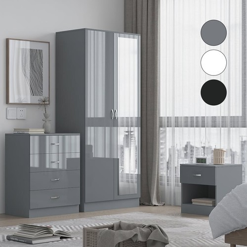Harmin high gloss bedroom - high,