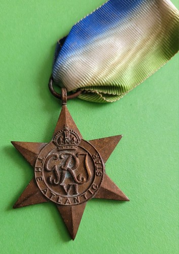 Ww2 atlantic star medal - atlantic,