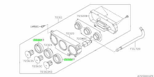 Dial auto for - dial, impreza