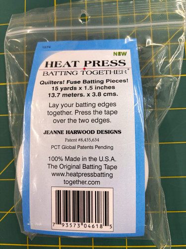 Heat press batting together - heat,