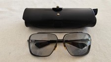 Dita black frame sunglasses. MACH SIX. With case.