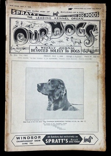 Our dogs magazine 1939 may - magazine,