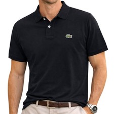 Lacoste Black Polo Shirt Size
