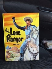 Vintage Lone Ranger Annual From 1962. Unclipped Price 7/6d.