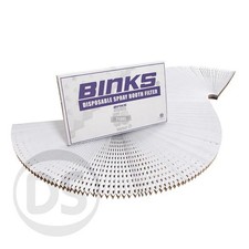 Paint Spray Booth Filter : Genuine Binks Cardboard Concertina Filter 90cm x 9m