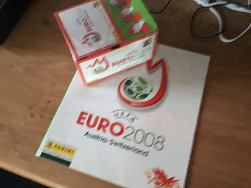 Panini euro 2008 sticker box - sticker,