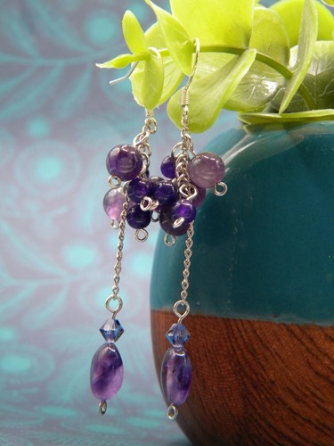 Sterling silver purple - sterling,
