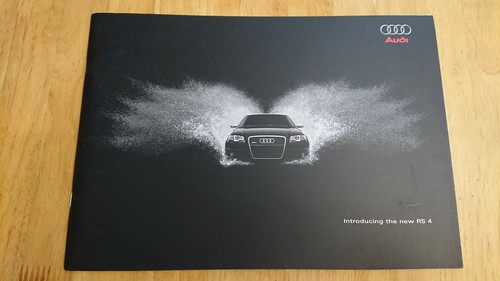 2005 audi rs4 - rs4, brochure